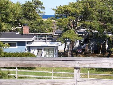 Ocean view from roof deck