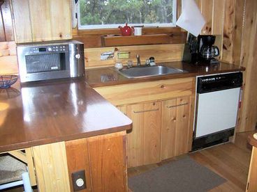 Kitchen includes dishwasher