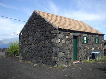 Holiday Stone House with Faial Island on front