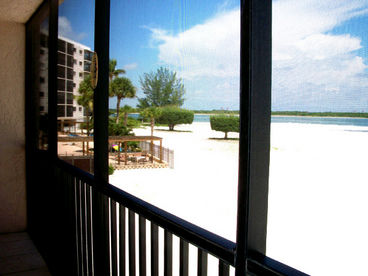 Beach and Pool Views from the Lanai