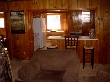 Kitchen from living room