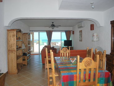 Beach Front Brand New Villa with Heated Pool & Internet