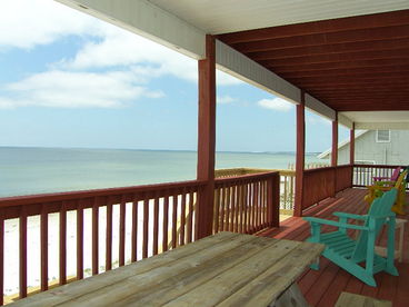 Main Deck, A Gift by the Sea Pristine Properties Vacation Rentals
