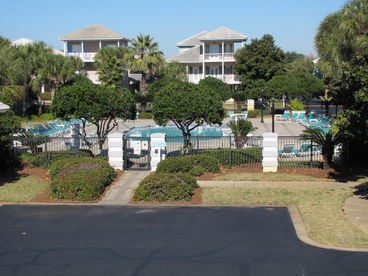 Bigger pool from the balcony