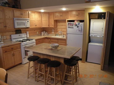 Kitchen with Laundry Access