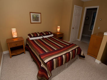 Loft bedroom with Queensize bed and en-suite bathroom