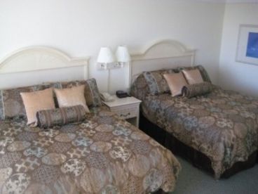 Two Queen Beds, bedroom also has 32\