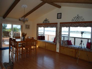 Dining Room overlooking the Bay