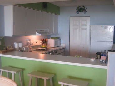 Kitchen equipped with everything needed to cook a delicious meal