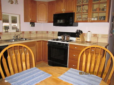 Gas Stove, Refrigeator, Microwave, Dish Washer, come complete with utensils, toaster, etc.