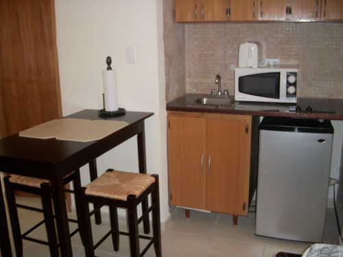 Kitchenette and eating area