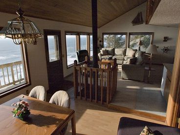 Upper Level Living Room and Game Table