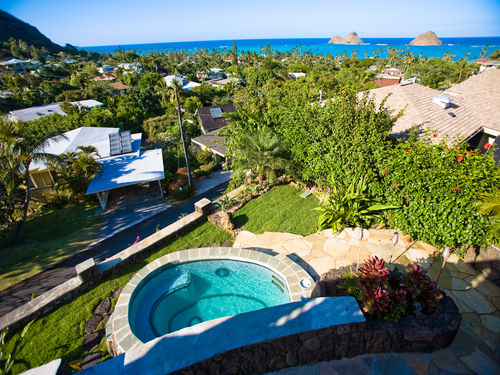 5Bed 4.5Bath Oceanview Lanikai Estate