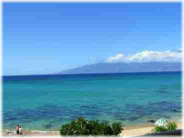 Large Beach on property