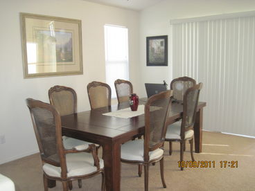 Formal dining area