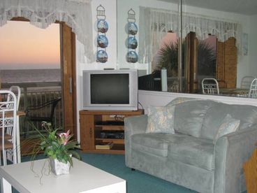 Hilton Head Breakers #240 - Livingroom Furnished With A New Sleeper Sofa and New love Seat 