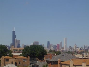 The City Skyline View from our Deck.
