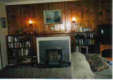 LIVING ROOM / PELLET STOVE