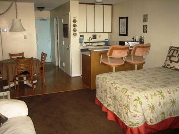 Kitchen and dining area