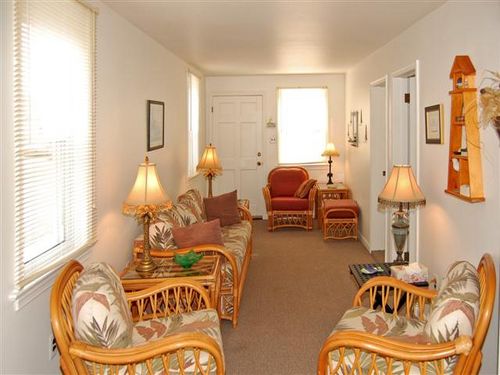 down stairs living room