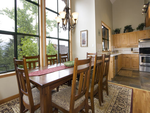 Dinning room and kitchen