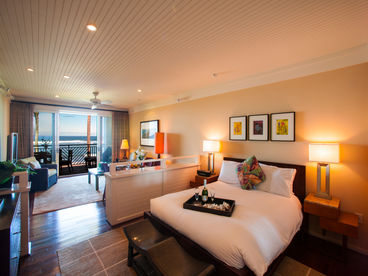 Ocean view bedroom