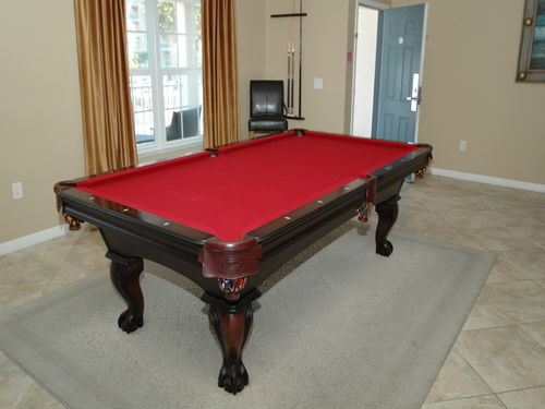 pool table in condo