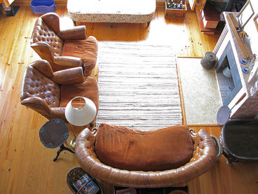 Country / Classic decorated Living and Dinning room.