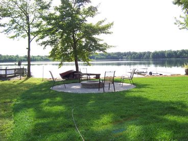 Lakefront Home with Private Beach