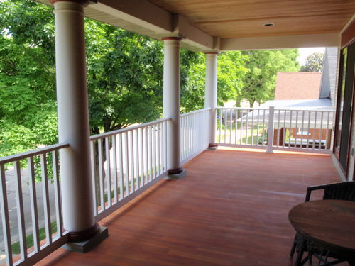 Veranda off of Master Suite