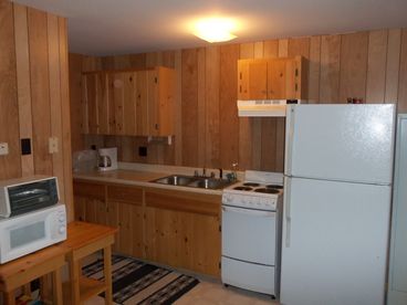 Cabin #1 Kitchen