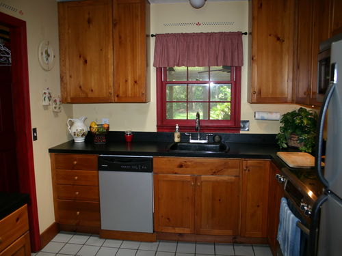 spacious kitchen