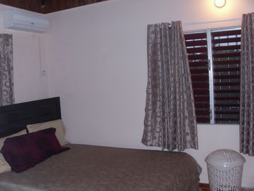 air conditioned bedroom