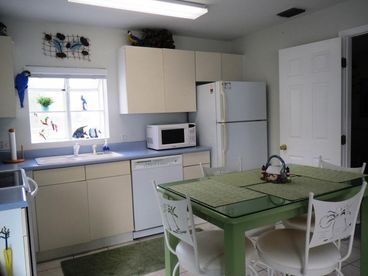 Fully stocked kitchen