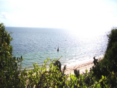 Ocean View from the grounds of the lodge