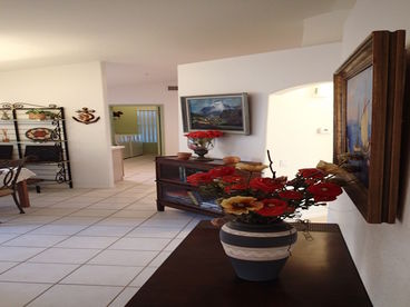 Beautifully decorated home full of natural Arizona sunlight