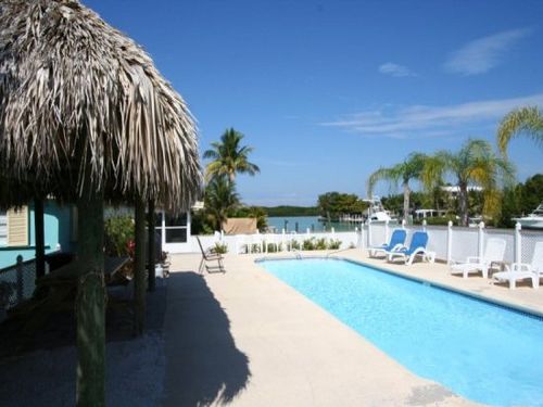 Resort Style Pool and Tiki Hut