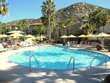 One of four pool areas at Welk Resort