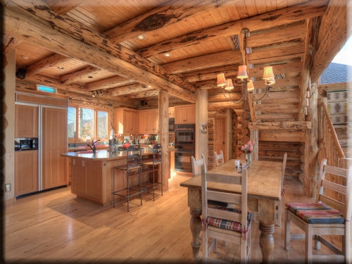 Kitchen and dining room