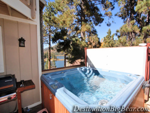 Sit back and relax in the HOT TUB while taking in the breathtaking views
