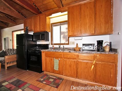 Fully stocked kitchen