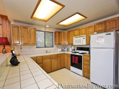 Fully stocked kitchen