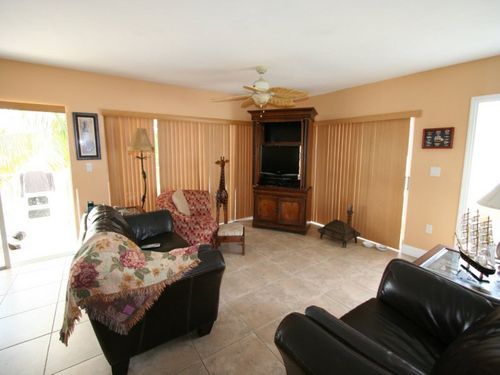 The Inviting Living Room Area Provides Plenty of Comfortable Seating