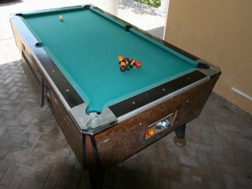 Covered Outdoor Pool Table
