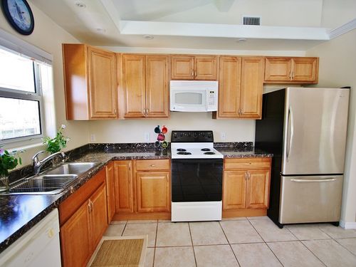 Beautifully Updated Kitchen with Canal Views