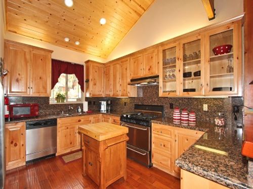 Create meals and memories in the spacious, fully equipped kitchen