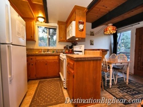 Fully stocked kitchen