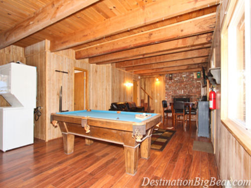 Enjoy paying a game of POOL and taking in the breathtaking views with the large picture windows.