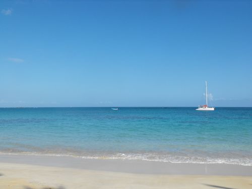 Beach right outside condo (60 meters)