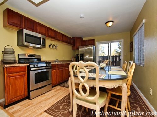 Fully stocked kitchen